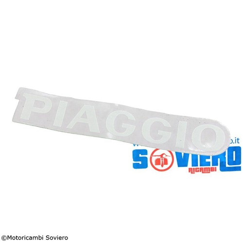 Adesivo scritta piaggio - scritta, colore