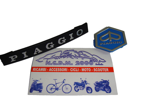 Set targhette calandra nasello - targhette,